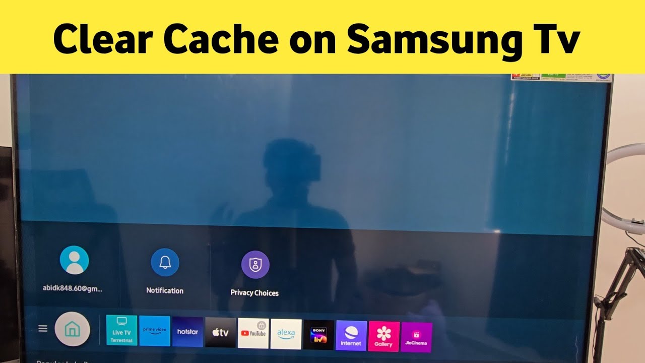 How to clear cache in samsung tv | tv me clear cache kaise kare - YouTube