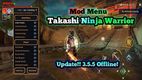 Takashi Ninja Warrior MOD Menu 3.5.5 APK | Unlimited Money + Offline Gameplay