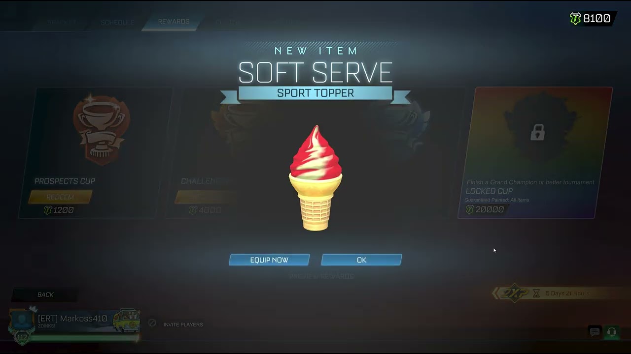 Prospect Cup Opening in Rocket League Season 20!