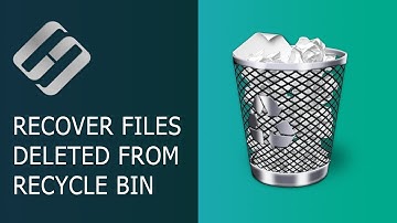 🔥 How to Recover Files Deleted From Windows Recycle Bin or With Shift + Del in 2021 ⚕️