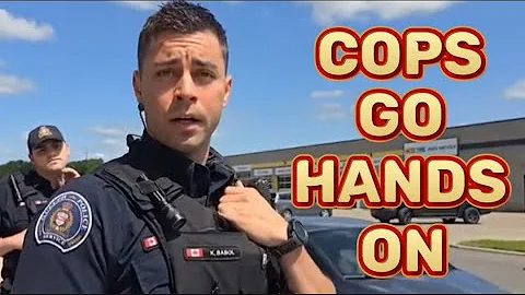 Cops Go Hands On Unlawful Orders Denied  #1stamendmentaudit