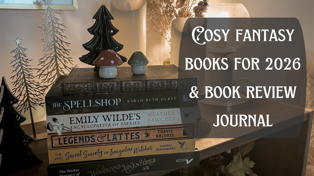 Planning My 2026 Reads | Cosy Fantasy Books & Book Journal Review