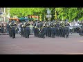 The central band of the raf  dambusters 75 sunset ceremony