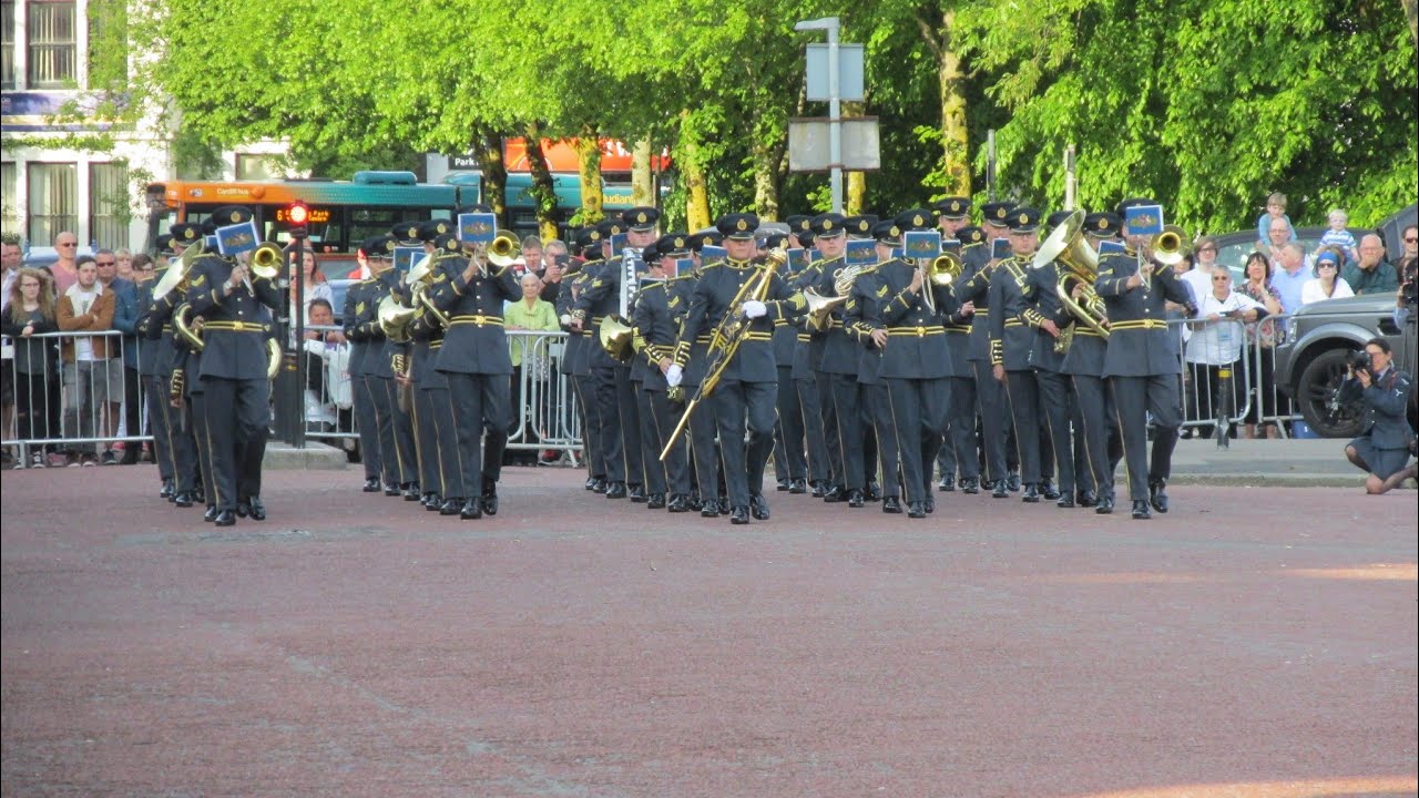 The Central Band of the RAF - Dambusters 75 Sunset Ceremony