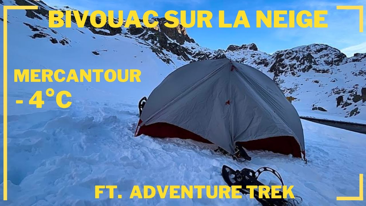 Bivouac sur la neige : Test MSR Access 2 ( Ft. AdventureTrek )