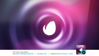 After Effects Template: Silk Vortex Logo Reveal