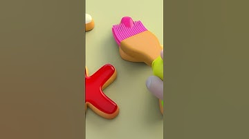 #Shorts | ABC Song | Learn ABC with Cookies | BabyBus Nursery Rhymes & Kids Songs