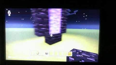 mincraft tutorial - 4 way nether portal episode 1