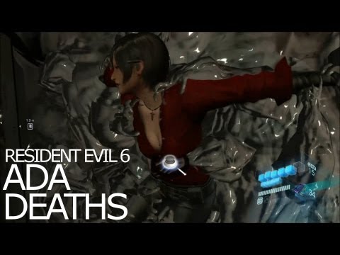 Ada Wong Death Scenes - Be Killed Awesomely Title Resident Evil 6