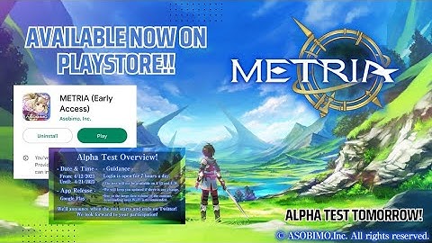 Metria - New Upcoming Asobimo Games!! | Download Now!!