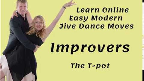 Modern Jive Improvers Move - T Pot | Learn Modern Jive QUICKLY! | Improve Your Dancing!