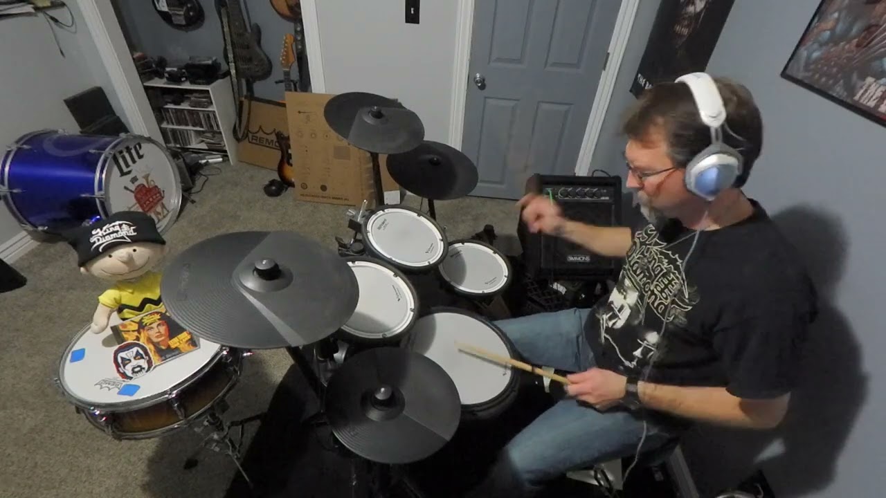 King Diamond "Haunted" Drum Cover
