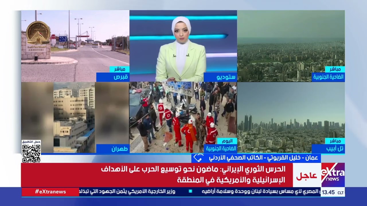 خليل القريوتي الصحفي الأردني: يجب العودة إلى الحوار والدبلوماسية من أجل عودة الاستقرار في المنطقة
