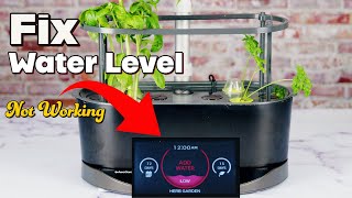 How To Fix Water Level Meter Aero Garden Hydroponics Growing System Easy Simple