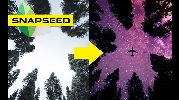 Snapseed | Changing the Image from Day to Night | Double Exposure