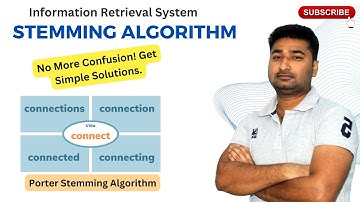 Stemming Algorithm | Information Retrieval System | Porter Stemming Algorithm | Amit Sagu