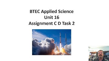 BTEC Applied Science: Unit 16 Assignment C D task 2