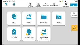 Kyocera Account ID and Private Print overview (common reference: Secure Print)