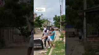 video kocak prank di gigit anjing