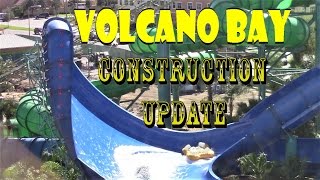 Universal Orlando Resort Volcano Bay Construction Update 3.14.17 Testing, Lockers, Hidden Gems!