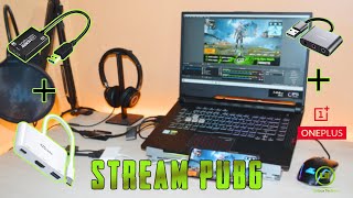 HDMI Capture Card PUBG Live Streaming | OBS Full Setup Guides | Oneplus 7T