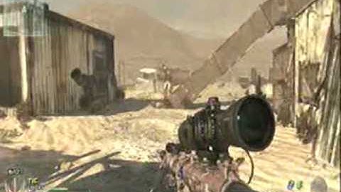 Modern Warfare 2 No-Scope/ Quick-Scope Battle