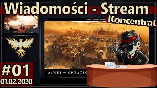 Ashes Of Creation Wiadomości - Stream Koncentrat