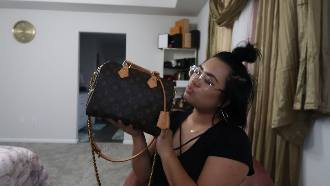 New Bag! Louis Vuitton Unboxing ft. Speedy B 25! - YouTube