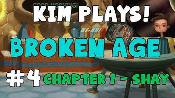 Kim Plays! Broken Age: Chapter 1 - Shay #4 - Shields Down!