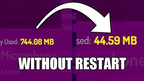 [PC] HOW TO CLEAR VRCHAT CACHE WITHOUT RESTARTING!