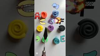 Reverse A to G Alphabet lore Experiment #colormixing #shorts #satisfying