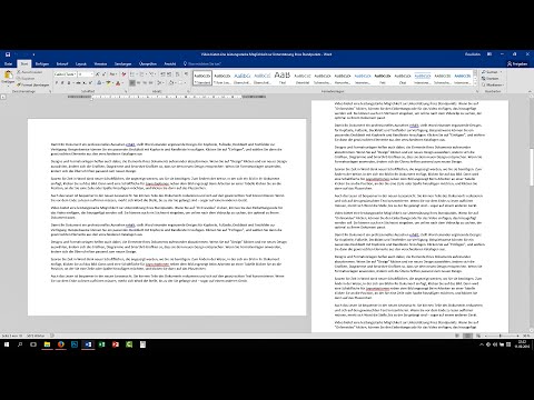 Video: So Erstellen Sie Ein Blatt Im Querformat In Microsoft Word