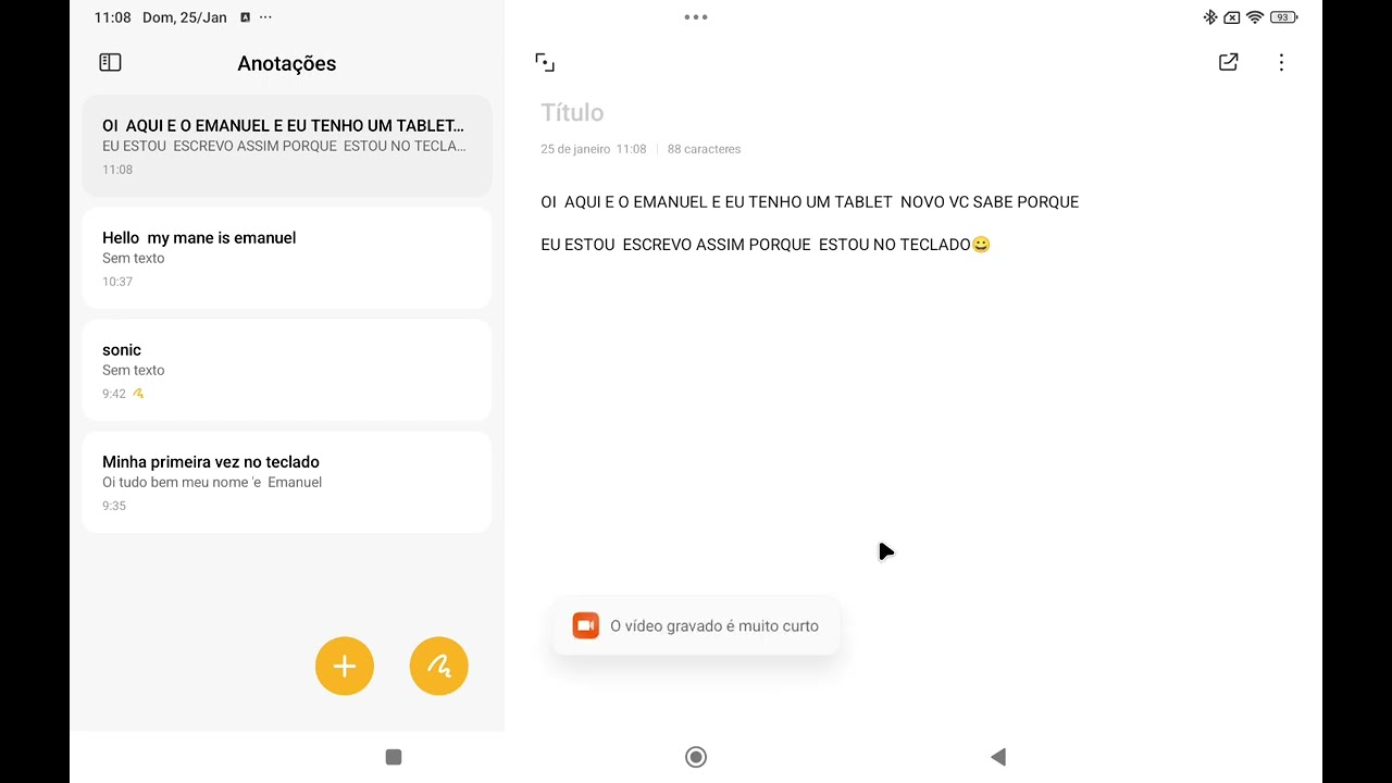 OI  EU ESTOU NO TABLET NOVO😆