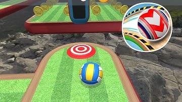 Rolling Balls 3D Sky Race Gameplay 💥 Naftrix Gaming Game 78 Android iOS