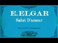 Eelgar  salut damour  piano accompaniment