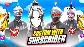 LIVE 🔴 1 Vs 6 Custom Gameplay 🔥 | Free Fire Live Stream🚀 #freefire #nonstop_live #gyangaming