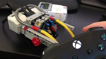 Lego - prototype of EV3 motors controlled by Xbox Controller