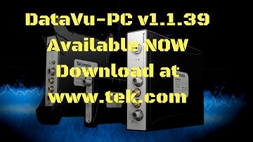 DataVu-PC, Record Analysis Software for Real-Time Spectrum Analyzers. from Tektronix