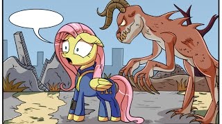 It's behind me... isn't it? ~ [Comic Dub] [MLP] [Fallout]