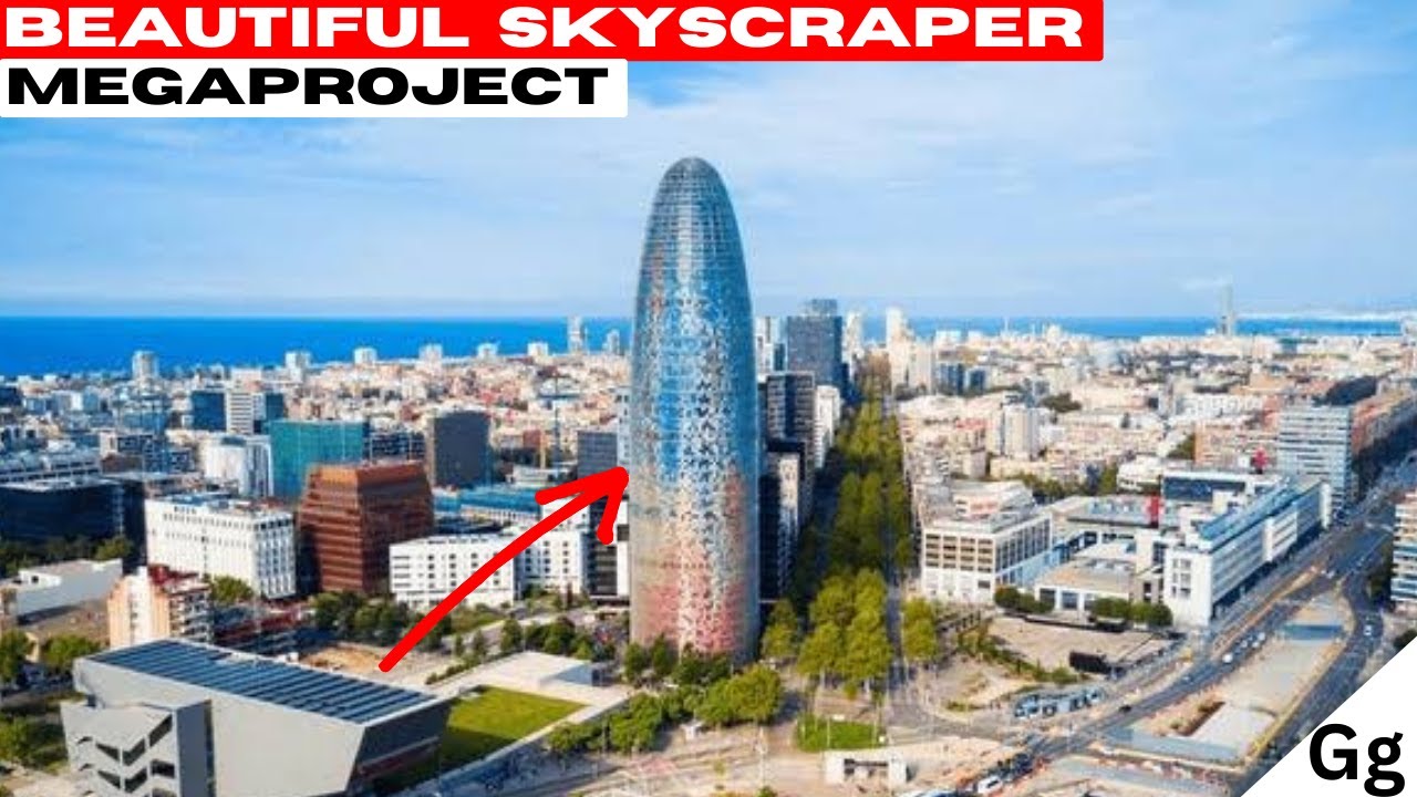 Barcelona beautiful skyscraper megaproject!!!