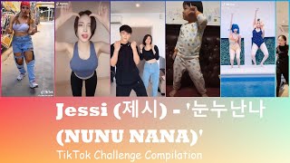 Jessi  Nunu Nana Tik Tok Compilation Part 1