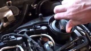 VW Golf Mk6 Engine Oil Top Up Location 2008 to 2013