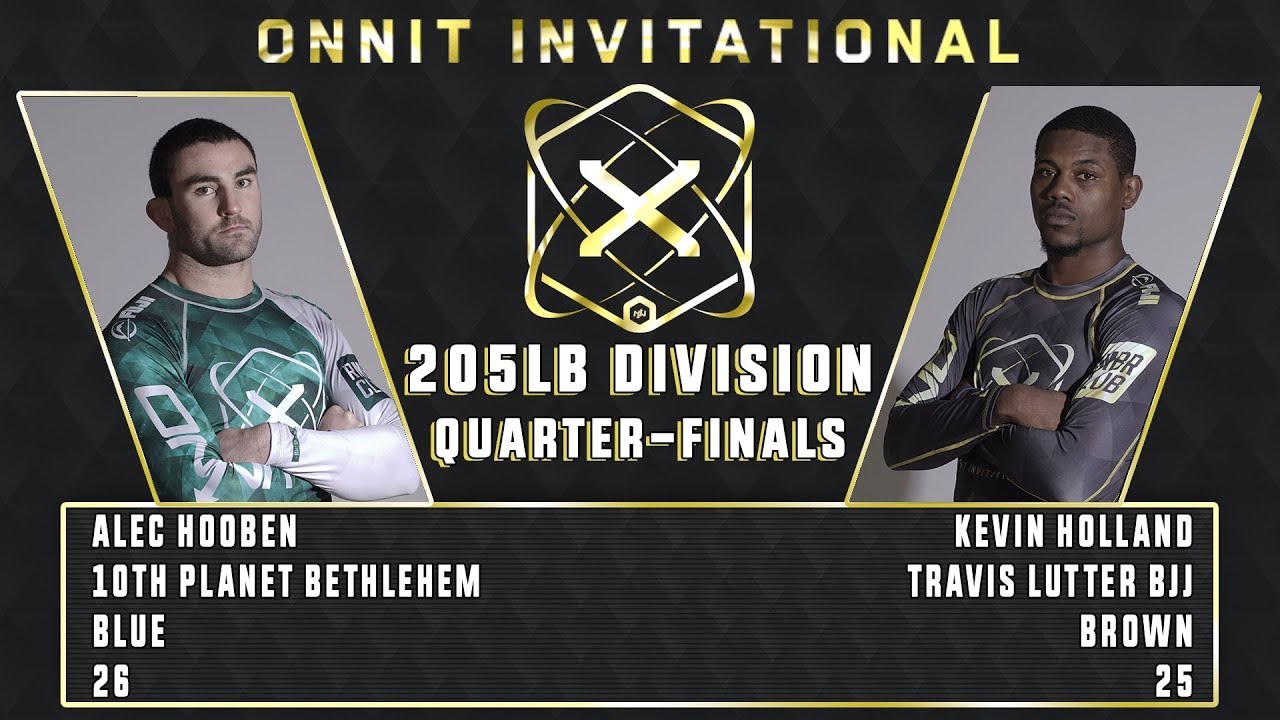 Onnit Invitational X Match 9 Alec Hooben vs Kevin Holland