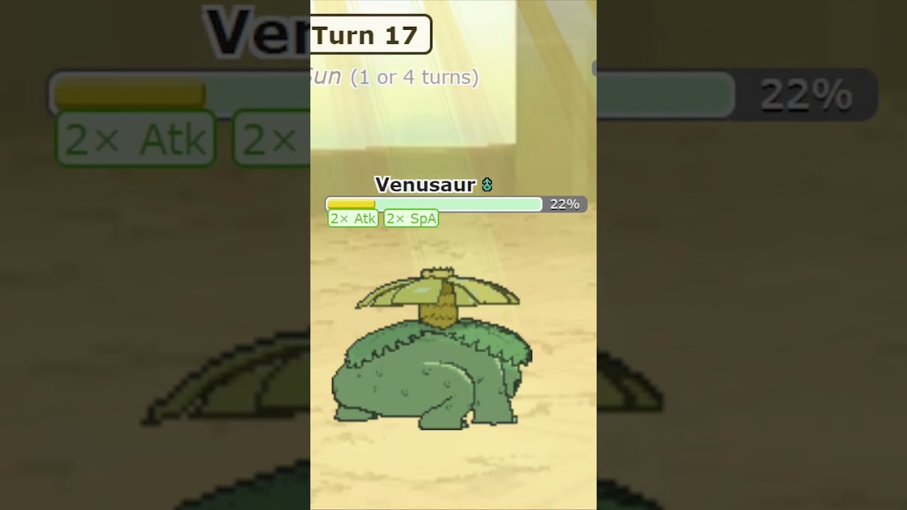 The BEST Venusaur SWEEP Pokemon Showdown 