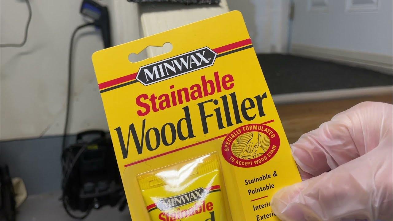 Minwax Stainable Wood Filler 16-oz Natural Wood Filler in the Wood