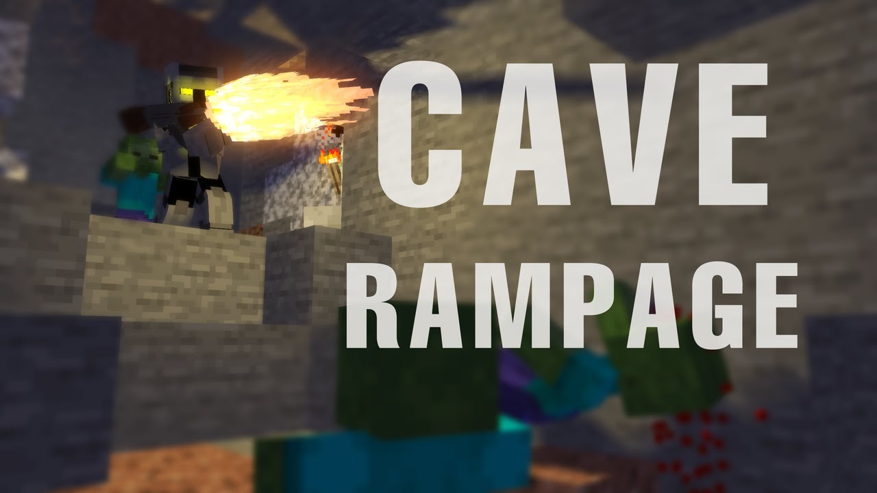 Cave Rampage | Animated Short Movie | Minecraft - YouTube
