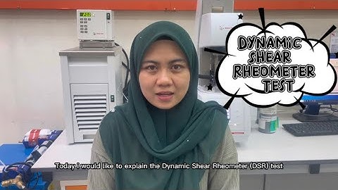 Dynamic Shear Rheometer (DSR) Test