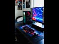 XXXXL Custom Gaming Mouse Pad Desk Setup  Clean Aesthetic Gaming Room Upgrade 2025