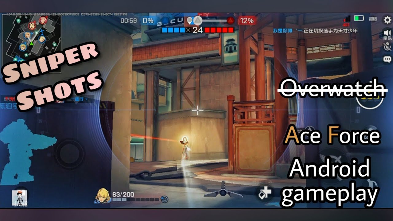 The Sniper Girl || Ace Force || Gameplay part 3 | Game like Overwatch (MOBA + FPS), by Tencent I
