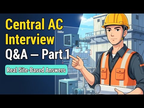 Ac Innerview Top Central AC Interview Q&A (Part 1) | Chiller, AHU, Pumps — Real Site ...